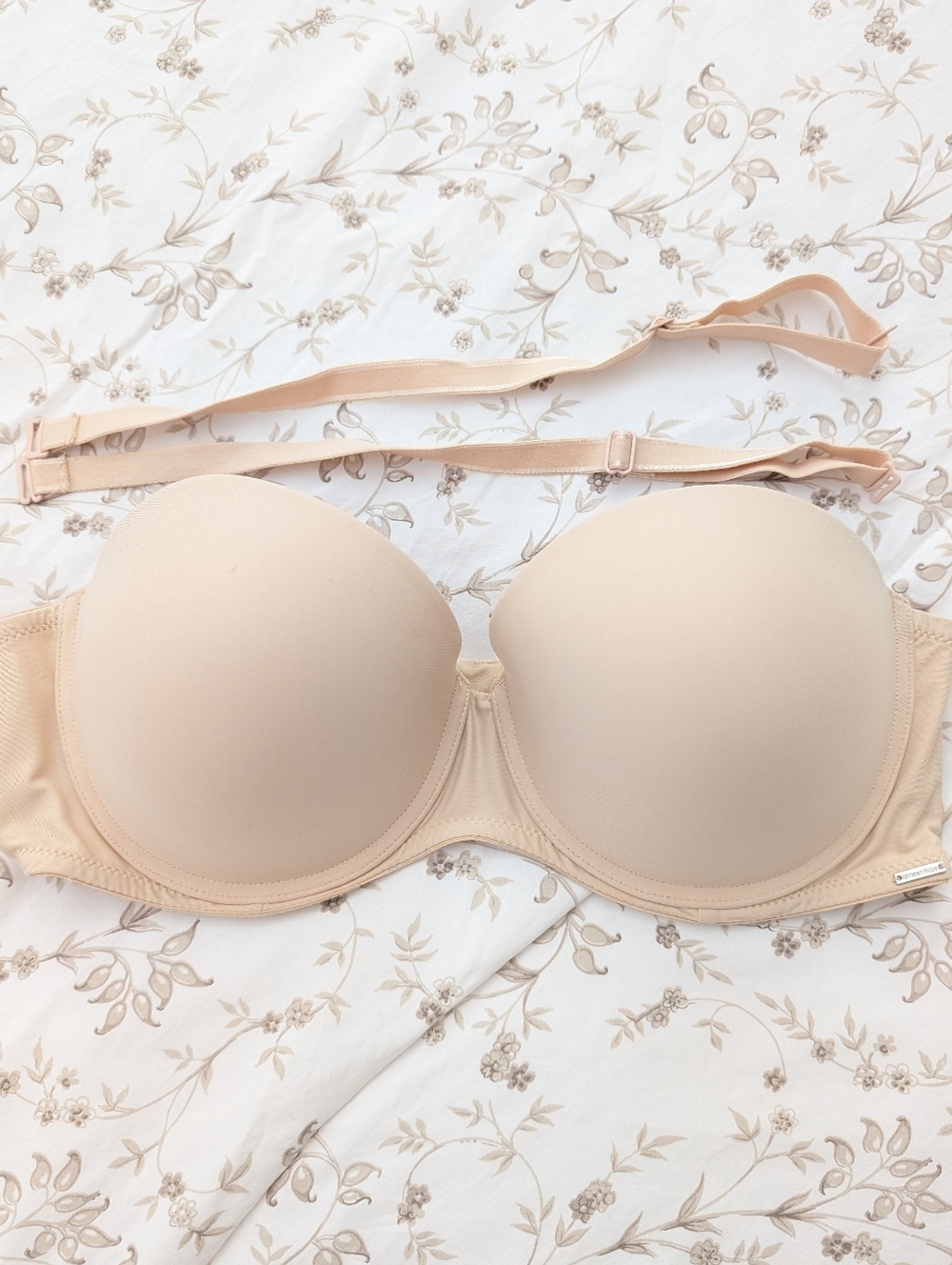 36DD La Vie En Rose Nude Strapless Convertible Bra
